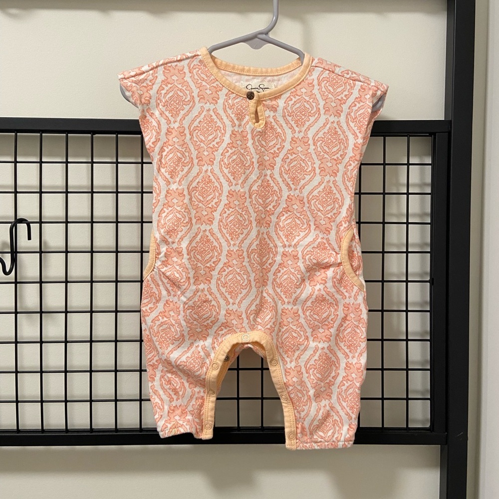 NWOT | Jessica Simpson baby girl one piece — 0-3 months